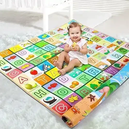 Waterproof Double-Sided Baby Play & Crawl Mat – 180 × 120 × 0.5 cm