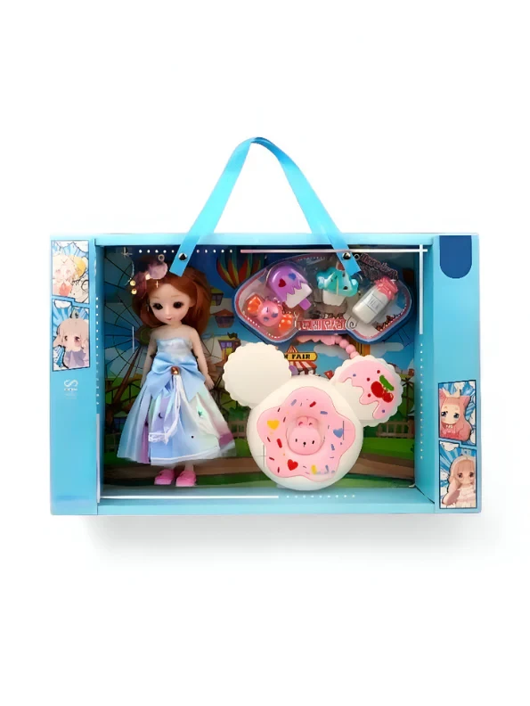 Candy Doll Playset with Sweets & Purse – Imaginative Pretend-Play Gift (3+)