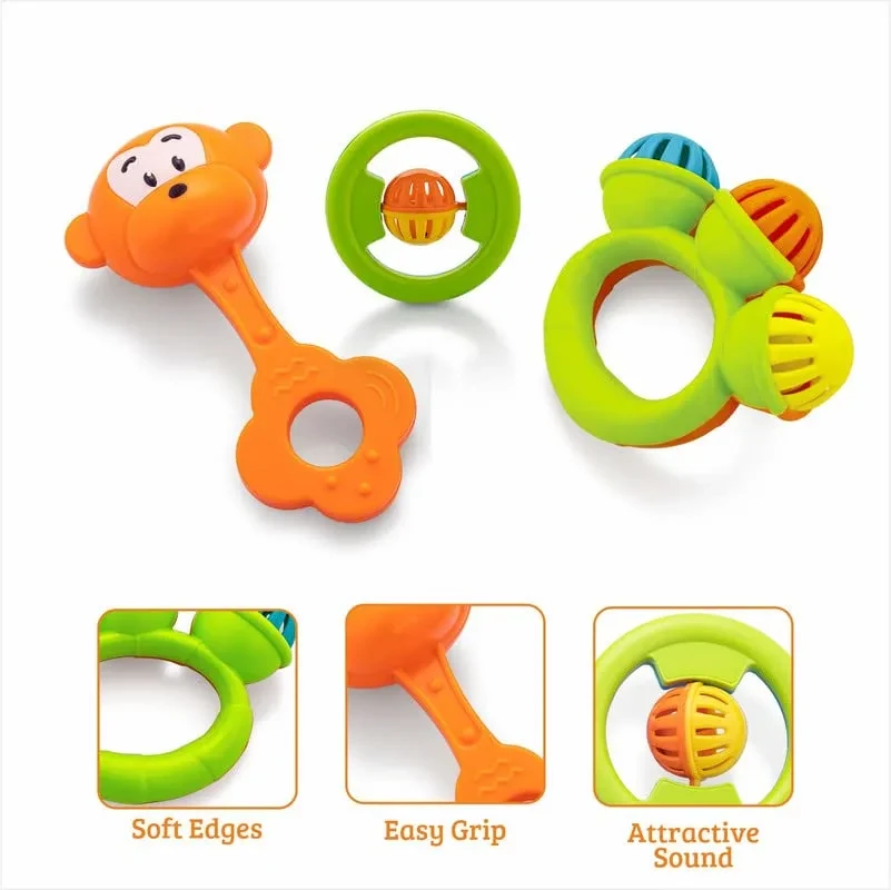 So Sweet 3pc Rattle Set