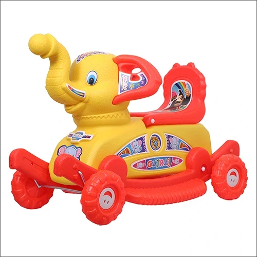 Playway Elephant Ride-On Toy – Safe and Fun Rocking and Walking Toy for Toddlers