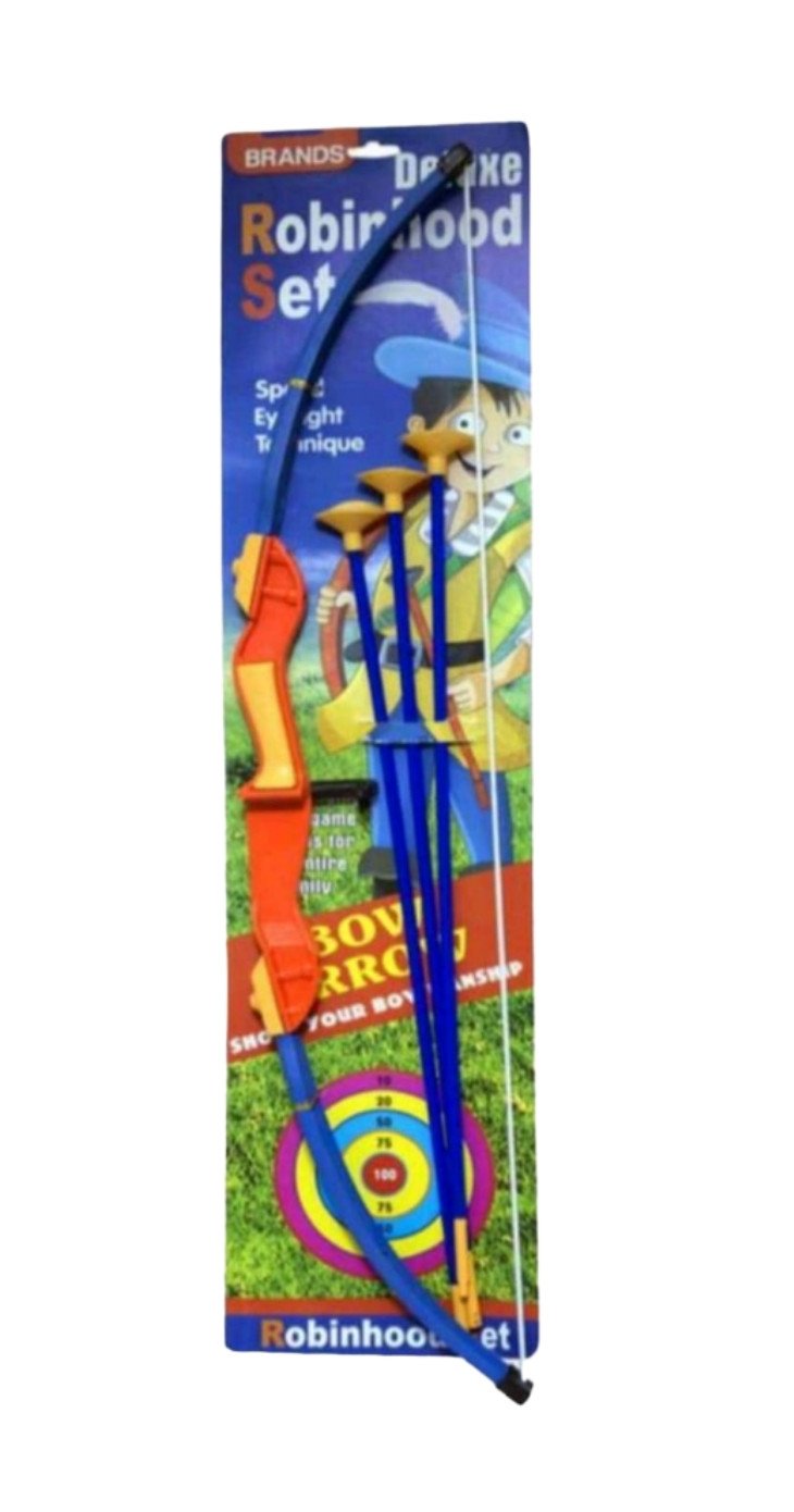Robinhood Roleplay Bow & Arrow Set | Safe Foam Arrows | Adventure Toy
