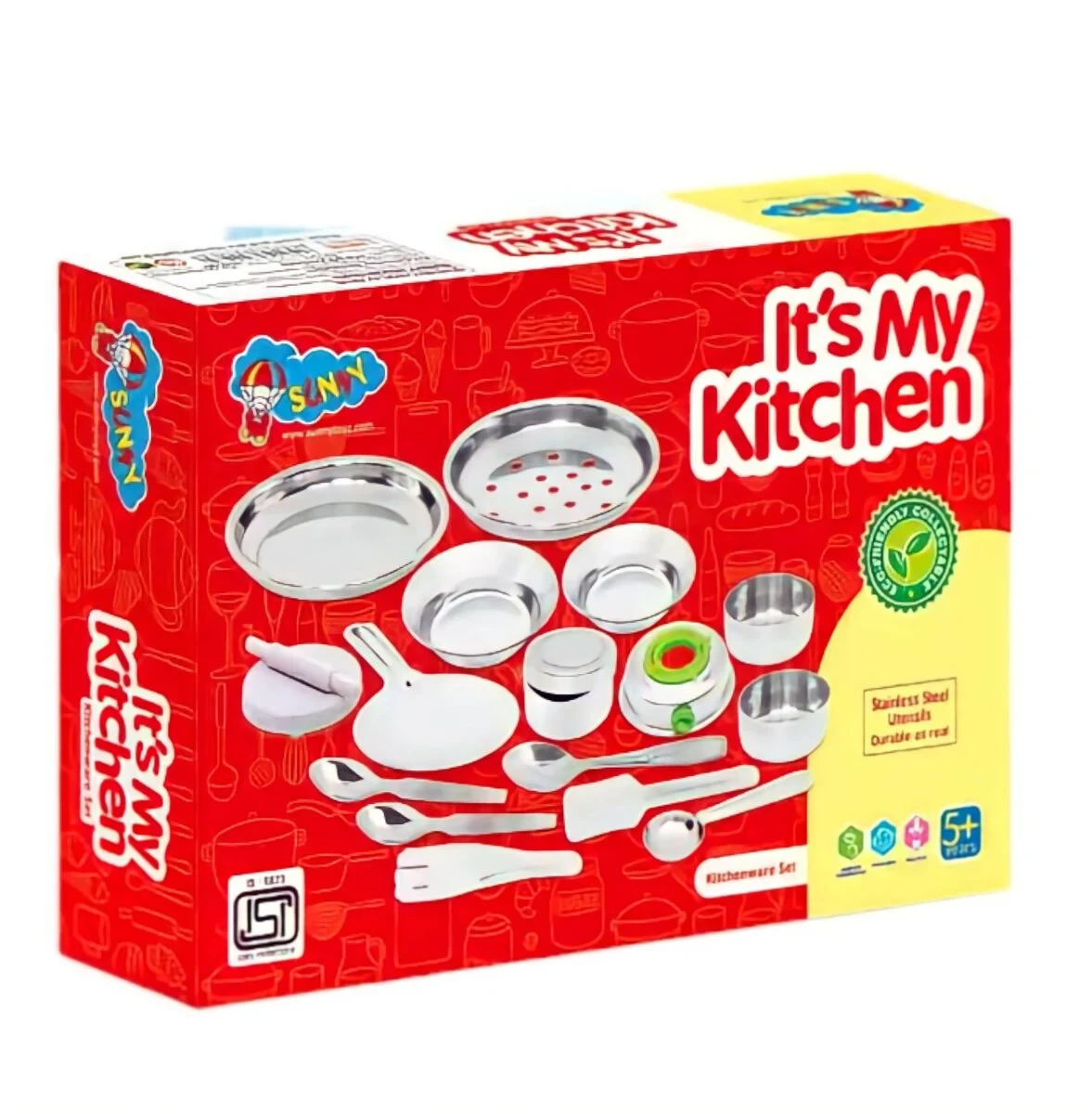 Sunny It's My Kitchen Set – 17pc Steel Kitchen Set