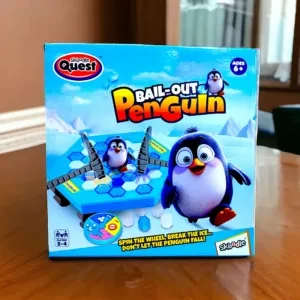 Bail Out Penguin Game – Ice Breaker Toy for Kids (2–4 Players)