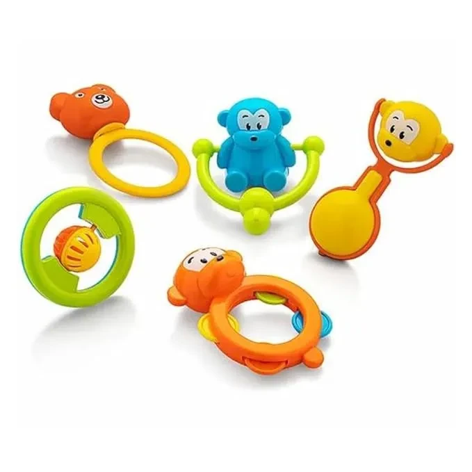 Blossom 5-Piece Rattle Set for Babies