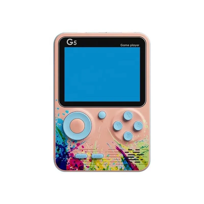 G5 500-in-1 Retro Game Box – Classic Handheld Console with Player Pad | Plays on TV | World Tour Edition