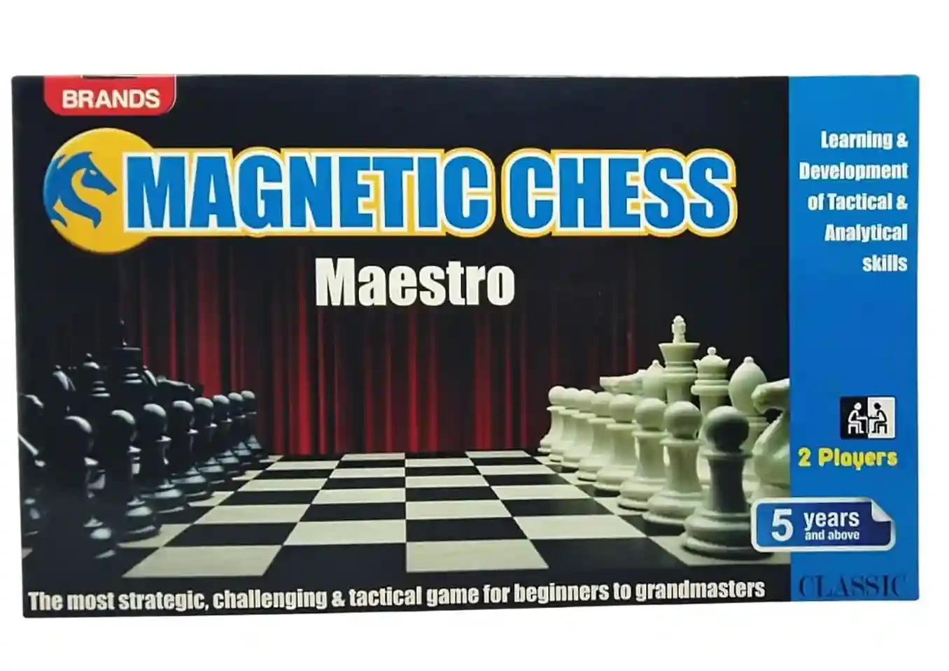 Magnetic Chess Maestro – 14 Inch Magnetic Chess Board for All Ages