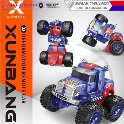 2-in-1 Stunt & Deformation Truck – Remote-Controlled Transformer RC Car