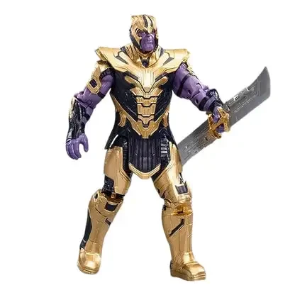 Big Size Thanos Action Figure Toy 12 inch - Convertible Lightweight Durable Superhero for Kids