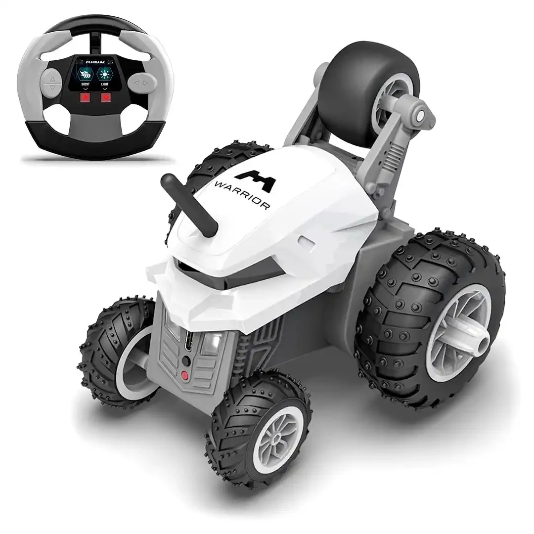 Mirana Warrior Remote Control Stunt Car – 360° Rotating High-Speed RC Car with USB Rechargeable Battery